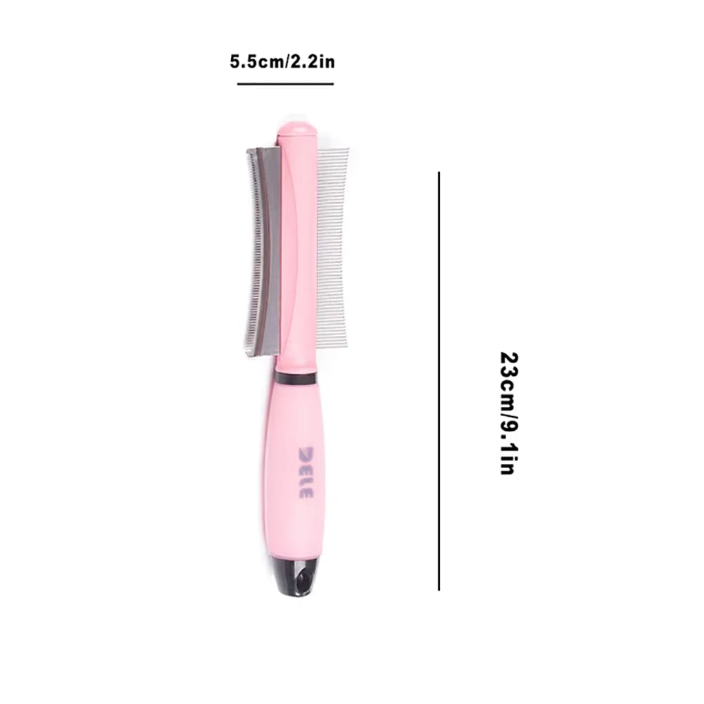 Dog Grooming and Care Pet Cat Comb Removes Hairs Cat and Dogs Supplies Accessories Products Stainless Steel Comb Dog Hairbush