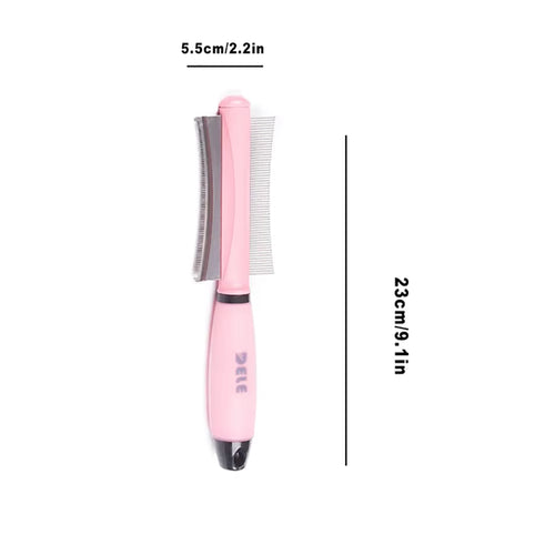 Dog Grooming and Care Pet Cat Comb Removes Hairs Cat and Dogs Supplies Accessories Products Stainless Steel Comb Dog Hairbush